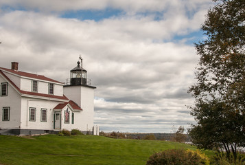 Fototapeta na wymiar lighthouse maine