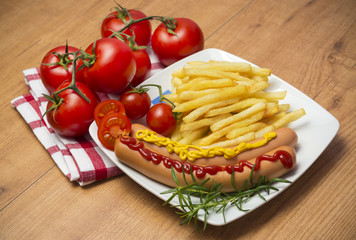 Menú comida rápida