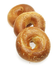 Bagels mit Sesam