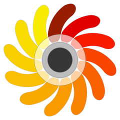 Colorful infographic element. Vector. 2