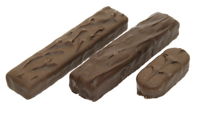 verschiedene Schokoriegel