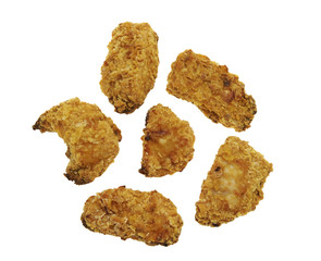 fritierte Hähnchen Nuggets (Chickennuggets)