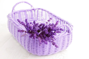 basket of lavende