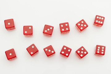 red dice
