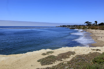 Fototapeta na wymiar plage californienne