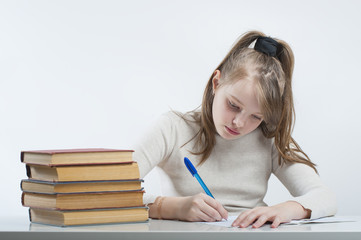Ten-year girl's lessons..