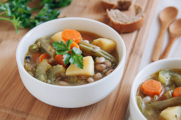Minestrone soup