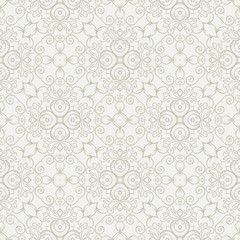 Fototapeta premium Vintage Seamless Vector Wallpaper