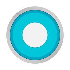 Flat App Button