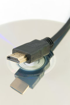 HDMI Plug and blu-ray