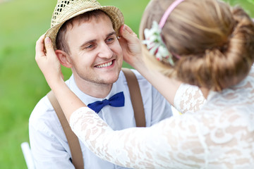 Wedding on the nature 