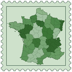 France on stamp