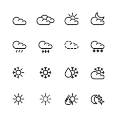 weather icon set