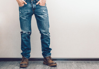 Man's legs © eranicle