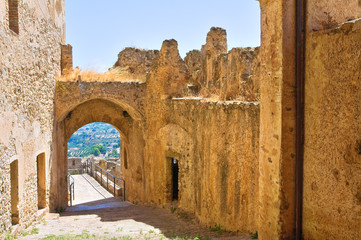 Swabian Castle of Rocca Imperiale. Calabria. Italy.