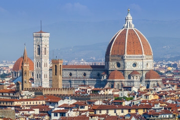 Fototapeta na wymiar Cathedral of Florence; Italy