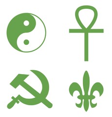 Symboles en 4 icônes
