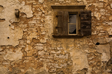 forgotten medieval window.