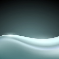 abstract snowy landscape