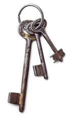 Bunch of antique keys