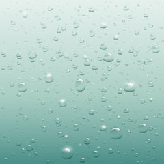 Background of bubbles in water