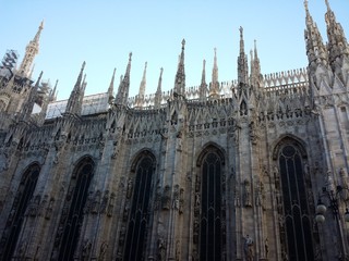 Fototapeta premium Particolari del duomo di milano