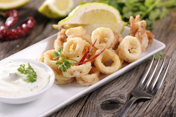 Traditional Fried Calamari