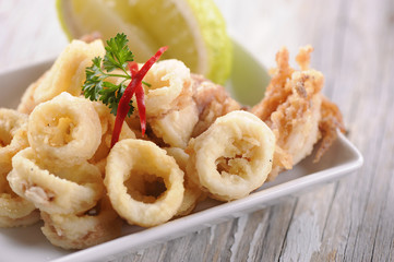 Traditional Fried Calamari