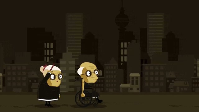 Opa und Oma