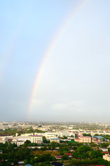Landscape with Rainbow