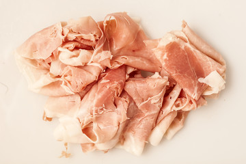 Italian ham slices