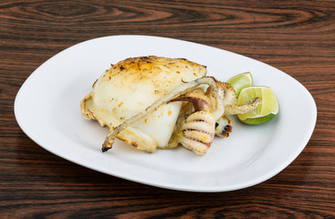 Grilled cuttlefish