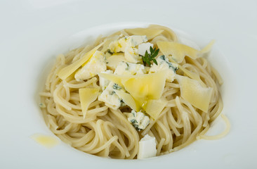 Four cheese spaghetti