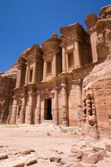 temple in Petra, Jordan
