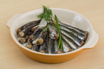 Salted anchovy
