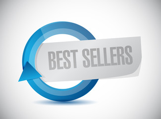 best sellers cycle illustration design