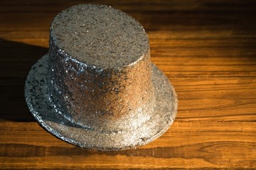 Silver party hat