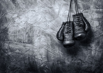 Photo Wallpaper - boxing gloves - Mural, Poster, Stickers, Canvas