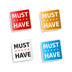 Must Have Stickers