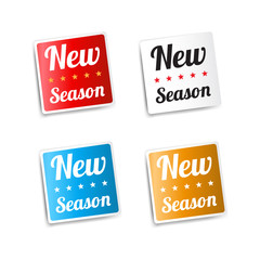 New Season Stickers
