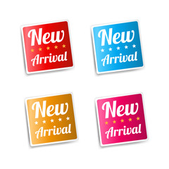 New Arrival Stickers