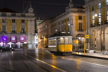 Obraz premium Tramway Lisbonne