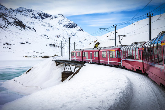 Bernina Express, railway between Italy and Switzerland
