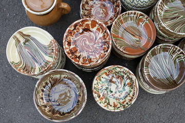 Traditional romanian pottery