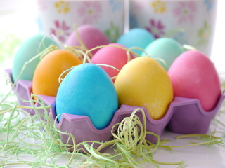 bunte Ostereier