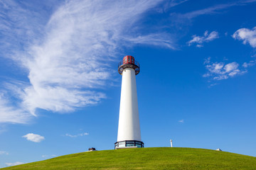 Lighthouse at Long Beach, California