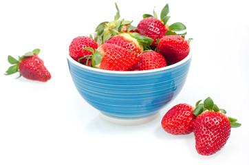 Fresh juicy strawberries