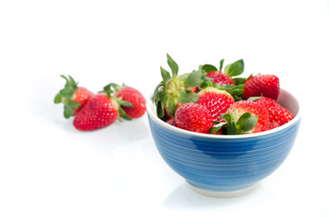 Fresh juicy strawberries