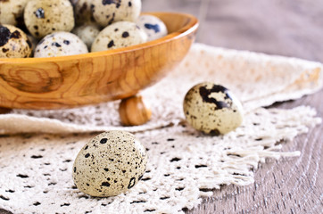 Quail eggs