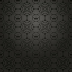 black background in old style for your design